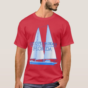 Camiseta Coco Plum Beach Florida Coastal Nautical Sailing S