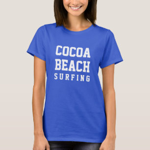 Camiseta Cocoa Beach Florida Surfing T-Shirt