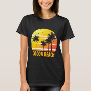 Camiseta Cocoa Beach Lembrança Férias na Praia da Flórida