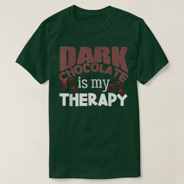 Camiseta Cocoa Saying Joke Dessert Baking Dark Chocolate  9 (Frente do Design)