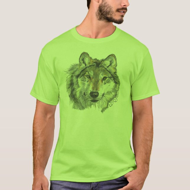 Camiseta CocoB com fome como um t-shirt do lobo (Frente)