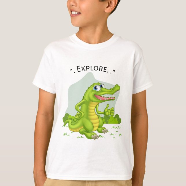 CAMISETA COCOCODRILLE EXPLORE (Frente)