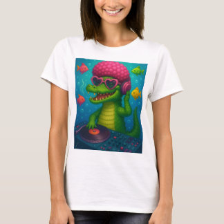 Camiseta Cocodrilo Cósmico