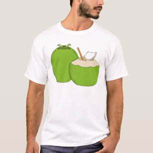 Camiseta Coconut Duo: Salpico Verde