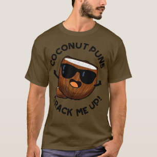 Camiseta Coconut Puns Me Enroscam Fruta Bonita Pun 1