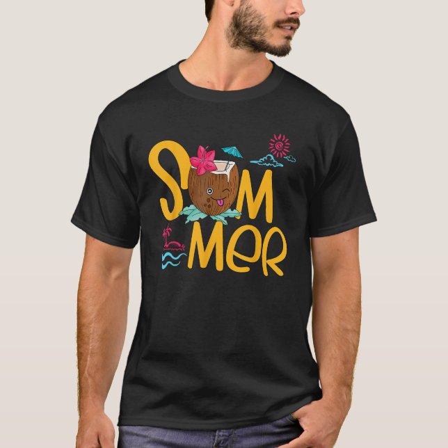 Camiseta Coconut Summer (Frente)