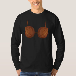 Camiseta Coconut Summer Coconuuts Bra Halloween Summer
