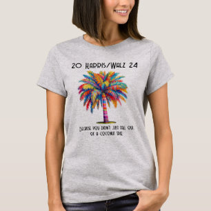 Camiseta Coconut Tree Harris/Walz T Shirt