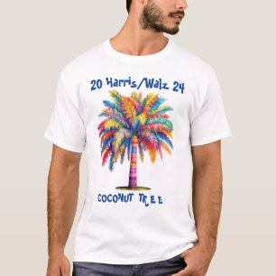 Camiseta Coconut Tree Harris/Walz T Shirt