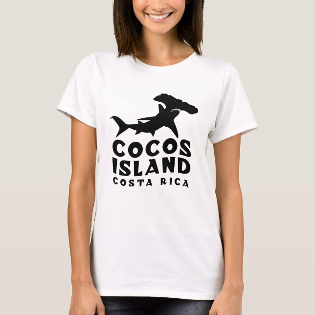 Camiseta Cocos Island Costa Rica Shark Adventure (Frente)