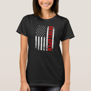 Camiseta Cod do Geek do Administrador do Codificador do Pro