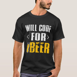 Camiseta Cód. Para Cerveja TShirt Programando Humor T Shir