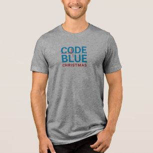 Camiseta Code Blue Natal - Enfermeira de UTI Engra