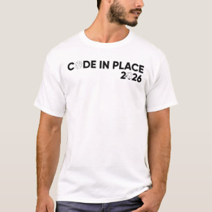 Camiseta Code in Place 2026 (Design V2)