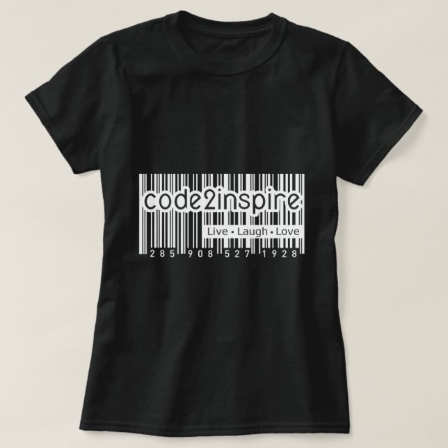 Camiseta Code to Inspire (Frente do Design)