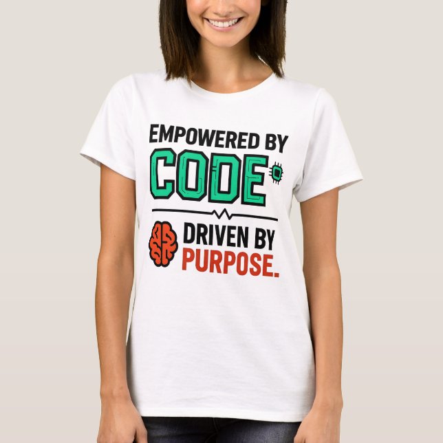 Camiseta Code With Purpose (Frente)