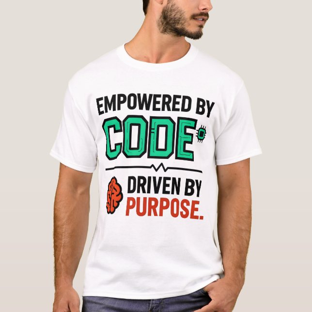 Camiseta Code With Purpose T-Shirt (Frente)