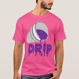 Camiseta Codeine Dream Dripe Púrpura Hip Hop Rap Mídia Soci