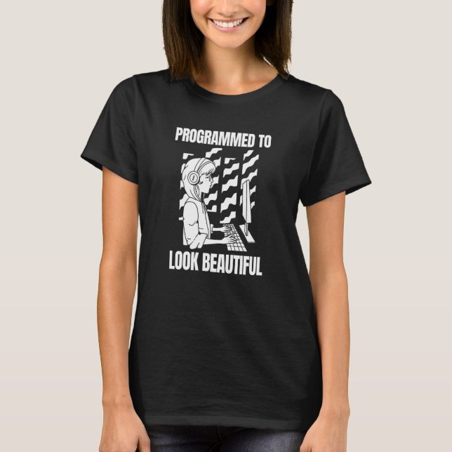 Camiseta Coder BeauBonito Programador Software Pro (Frente)