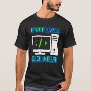 Camiseta Coder Design Funny Programer Computing Men