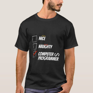 Camiseta Coder Naughty Coding Software Engineer Programmer