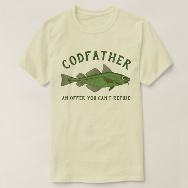 Camiseta Codfather (Frente do Design)