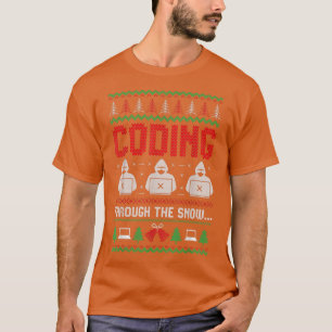 Camiseta Codificação Através Dos Programadores De Codificad