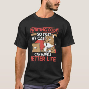 Camiseta Codificação de Engenheiro de Software para Program