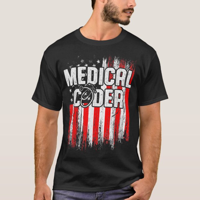 Camiseta Codificação de preenchimento médico _63 (Frente)