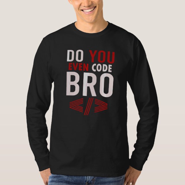 Camiseta Codificação De Programação Você Até Codifica Por C (Frente)
