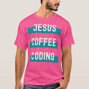 Camiseta Codificação do café Jesus