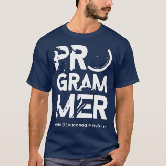 Camiseta Codificação do Engenheiro de software para o progr