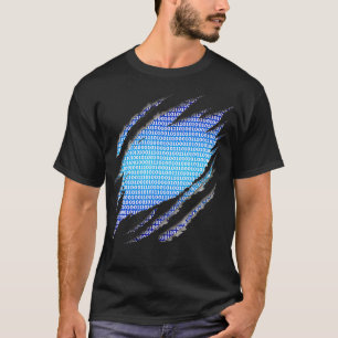 Camiseta Codificação do Engenheiro do computador para codif