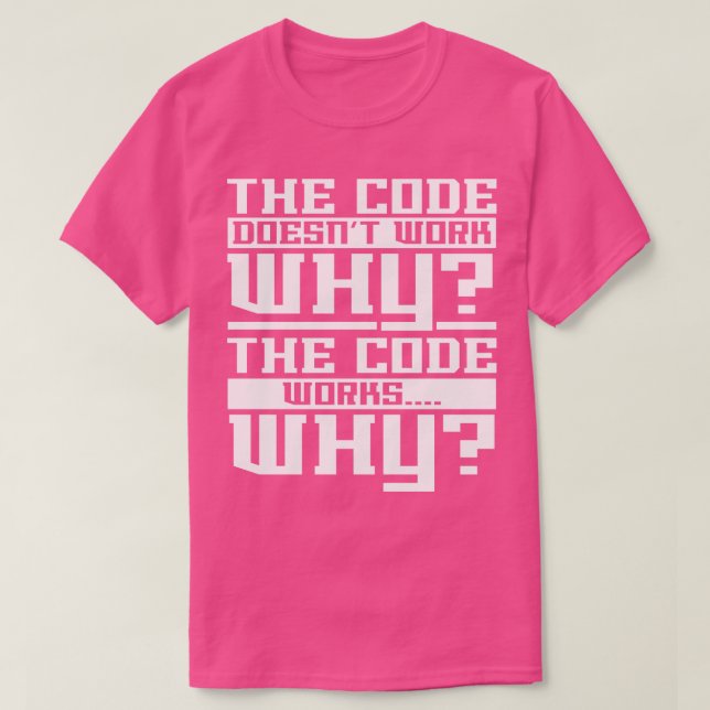 Camiseta Codificação do programador do computador (Frente do Design)