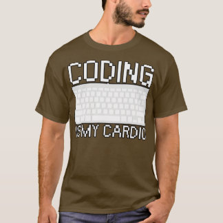Camiseta Codificação é meu cardio