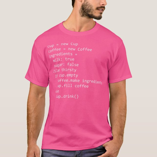 Camiseta Codificação Engraçada Cafeine Computer Science She (Frente)