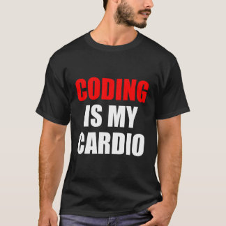 Camiseta Codificação Engraçada Para Desenvolvedores Da Web