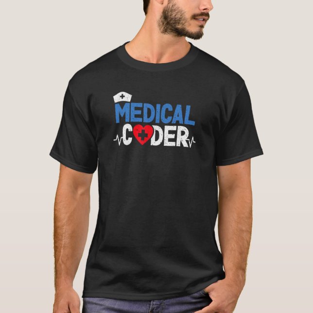 Camiseta Codificação Médica Clínica O Especialista em Fatur (Frente)