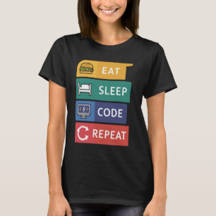 Camiseta Codificador engraçado Codificador Codificando Códi