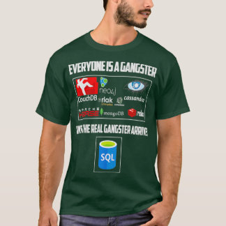 Camiseta Codificando Novidade do Programador Todos são Gang
