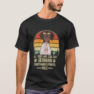Camiseta Código Alemão de Ponteiro Curto Vintage - Trô Cão