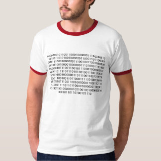Camiseta Código binário do geek "se você pode ler este… "
