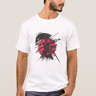 Camiseta "Código Bushi", Tee do Guerreiro Samurai