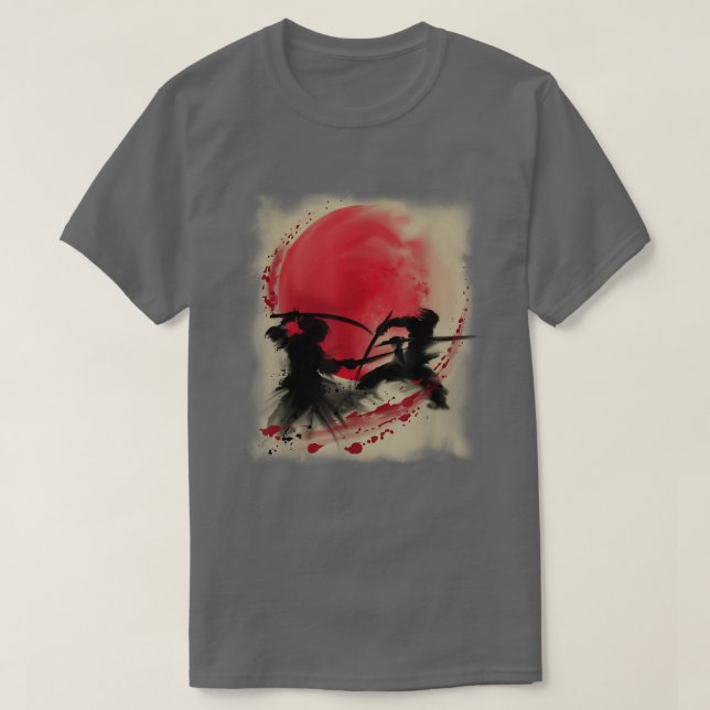 Camiseta Código Bushido Samurai Japão - Cópia do Presente T (Frente do Design)