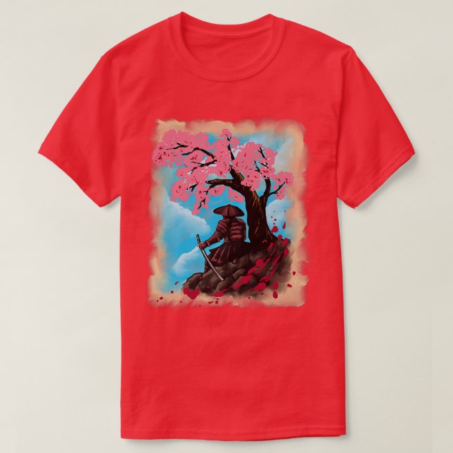 Camiseta Código Bushido Samurai Japão Gift Premium T-Shirt  (Frente do Design)