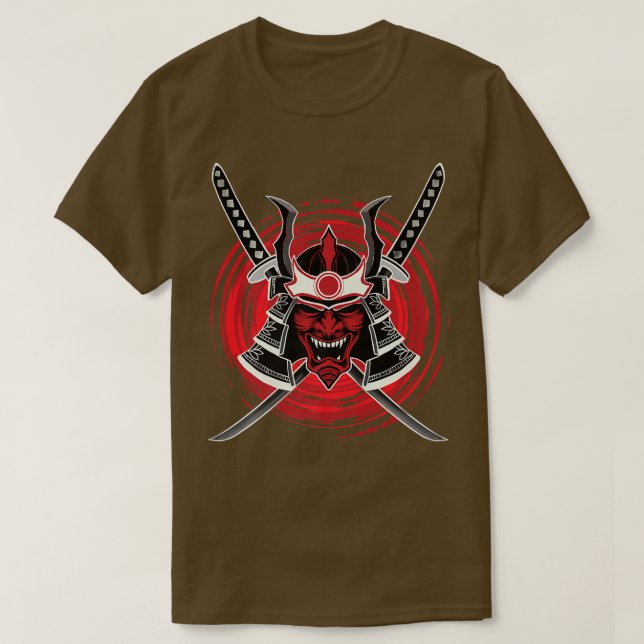 Camiseta Código Bushido Samurai Katana Premium Cópia T-Shir (Frente do Design)