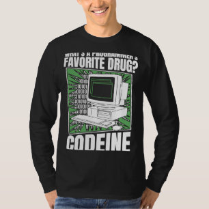 Camiseta Código Codeine Programmer - Código de programação