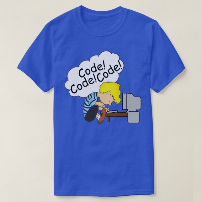 Camiseta Código Código Código (Frente do Design)