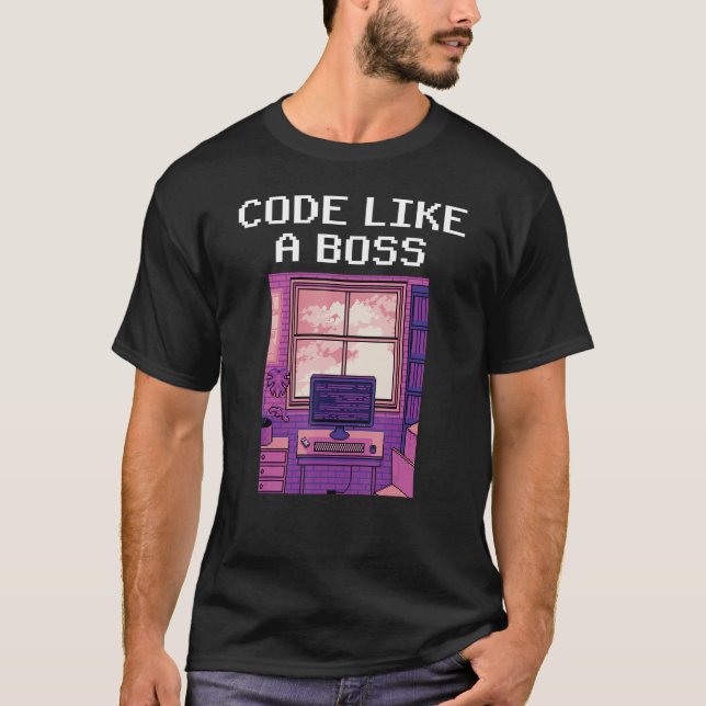 Camiseta Código como chefe 3 (Frente)