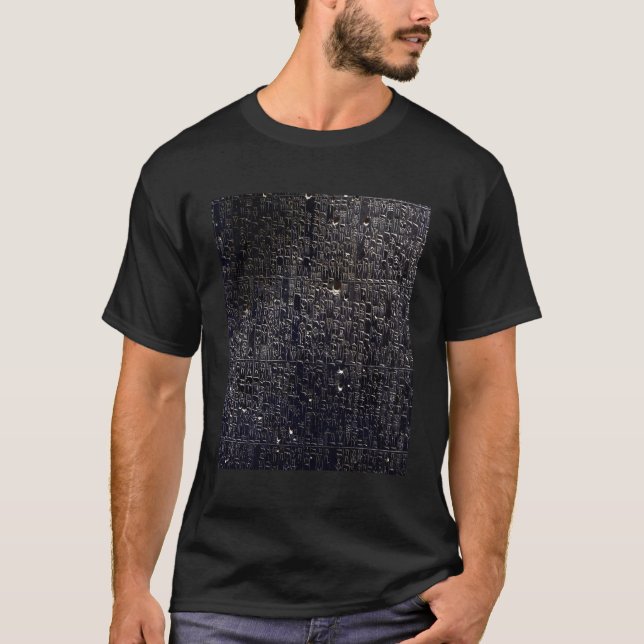 Camiseta Código da Lei Hammurabi Babylon Mesopotamia Hi (Frente)
